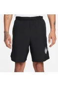 BERMUDA NIKE DF FLX WVN 9 IN GFX MASCULINA - Preto
