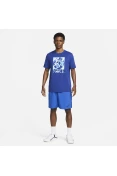 BERMUDA NIKE DF FLX WVN 9IN MASCULINA - Azul