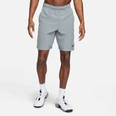 BERMUDA NIKE DF FLX WVN 9IN MASCULINA - Cinza