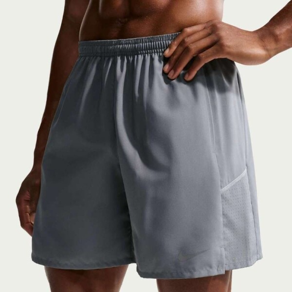 BERMUDA NIKE DF MILER 7UL MASCULINA - Cinza