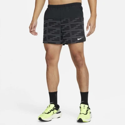 BERMUDA NIKE DRI-FIT CHALLENGER RUN DIVISION MASCULINO - Preto/grafite
