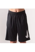 BERMUDA NIKE DRI FIT HBR INFANTIL - Preto/grafite