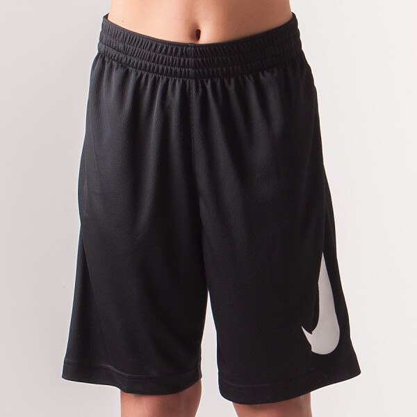 BERMUDA NIKE DRI FIT HBR INFANTIL - Preto/grafite