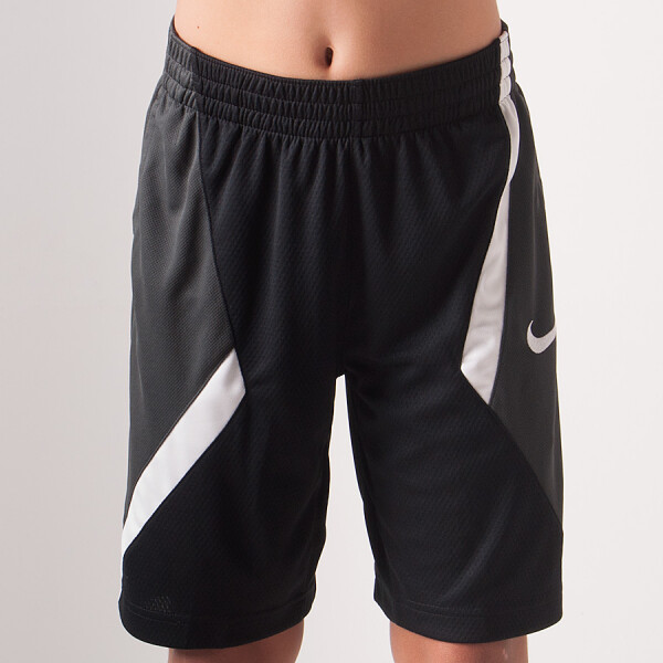 BERMUDA NIKE DRI-FIT INFANTIL - Chumbo/preto