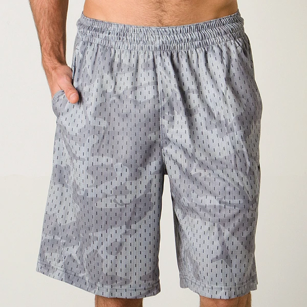 BERMUDA NIKE DRI-FIT NOTHING BUT MASCULINA - Cinza/branco