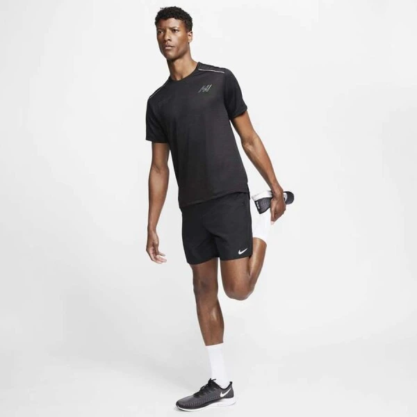 BERMUDA NIKE DRI-FIT RUN MASCULINA - Preto