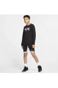 BERMUDA NIKE DRI FIT TROPHY INFANTIL - Preto/branco