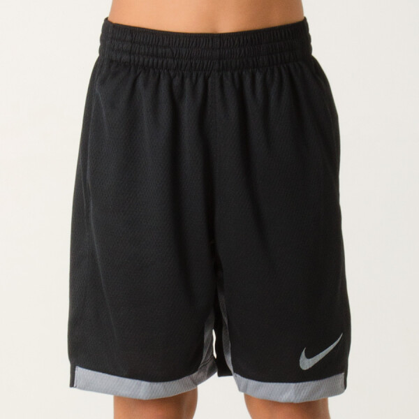 BERMUDA NIKE DRI FIT TROPHY INFANTIL - Preto/cinza