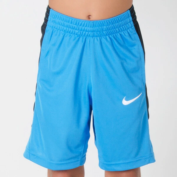 BERMUDA NIKE DRY LEGACY INFANTIL - Azul/branco