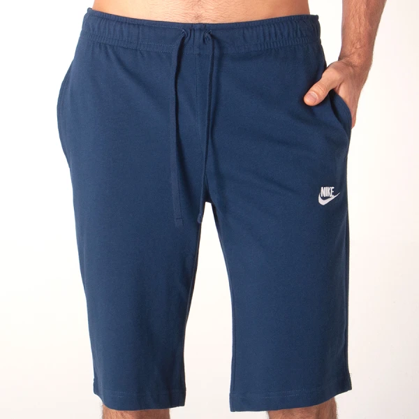 BERMUDA NIKE M NSW JSY CLUB MASCULINA - Marinho/branco