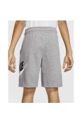 BERMUDA NIKE NSW CLUB HBR FT INFANTIL - Cinza
