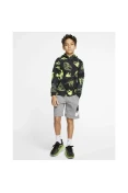 BERMUDA NIKE NSW CLUB HBR FT INFANTIL - Cinza