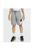 BERMUDA NIKE NSW CLUB HBR FT INFANTIL - Cinza