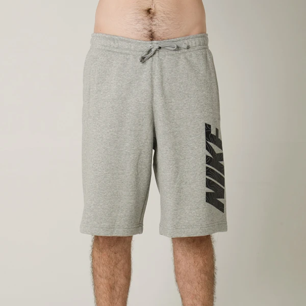 BERMUDA NIKE NSW FLC GX MASCULINA - Cinza BERMUDA NIKE NSW FLC GX MASCULINA - Cinza