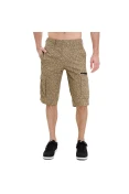 BERMUDA NIKE PRINT MOUNTAIN 32 MASCULINA - Marrom