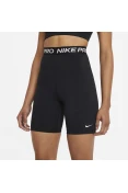 BERMUDA NIKE PRO 365 7IN HI RISE FEMININO - Preto