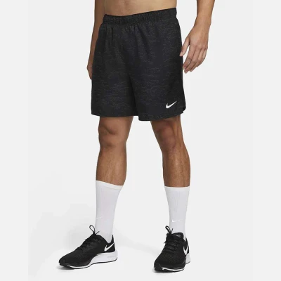 BERMUDA NIKE RUN DIVISION CHALLENGER MASCULINA - Preto