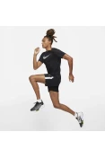 BERMUDA NIKE RUN WILD RUN MASCULINA - Preto/branco BERMUDA NIKE RUN WILD RUN MASCULINA - Preto/branco