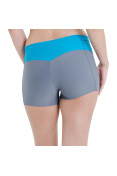 BERMUDA NIKE SLIM FEMININA - Chumbo