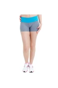 BERMUDA NIKE SLIM FEMININA - Chumbo