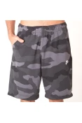 BERMUDA NIKE SPORTSWEAR CLUB CAMUFLADA MASCULINA - Grafite/preto BERMUDA NIKE SPORTSWEAR CLUB CAMUFLADA MASCULINA - Grafite/preto