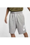 BERMUDA NIKE SPORTSWEAR MASCULINA - Cinza/branco