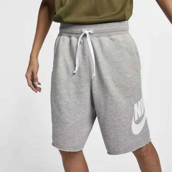 BERMUDA NIKE SPORTSWEAR MASCULINA - Cinza/branco
