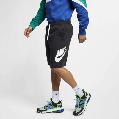 BERMUDA NIKE SPORTSWEAR MASCULINA - Preto/branco