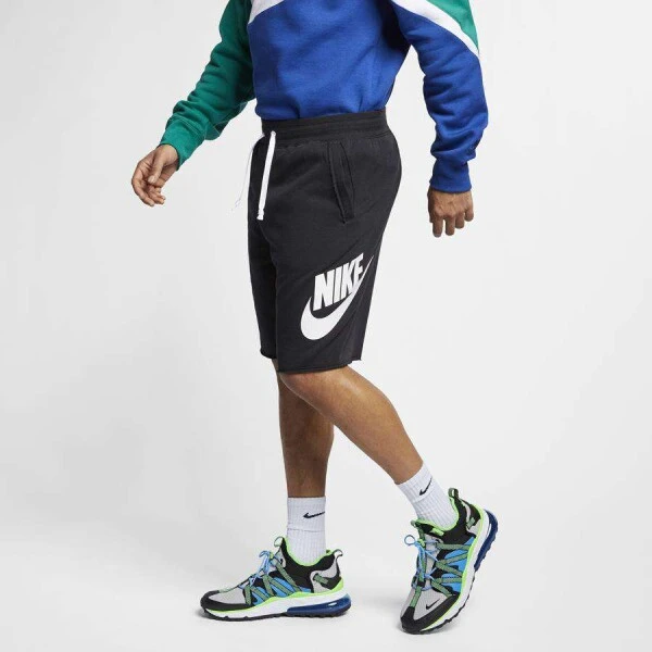 BERMUDA NIKE SPORTSWEAR MASCULINA - Preto/branco