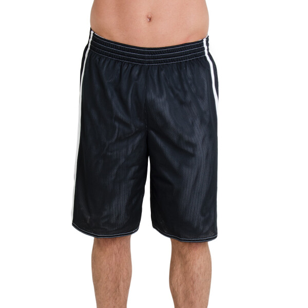 BERMUDA NIKE STOCK LEAGUE REVERSIBLE MASCULINA - Preto/branco
