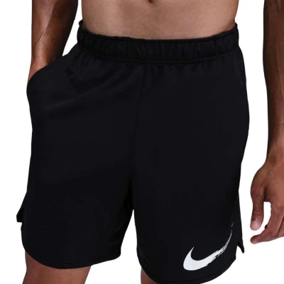 BERMUDA NIKE TOTALITY KNIT 7IN MASCULINA - Preto