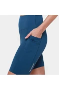 BERMUDA OLYMPIKUS CORRE C/ BOLSO FEMININA - Azul