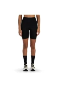 BERMUDA OLYMPIKUS CORRE C/ BOLSO FEMININA - Preto/prata