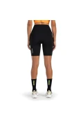 BERMUDA OLYMPIKUS CORRE C/ BOLSO FEMININA - Preto/prata