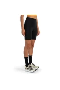 BERMUDA OLYMPIKUS CORRE C/ BOLSO FEMININA - Preto/prata
