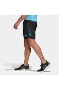 BERMUDA OWN THE RUN ADIDAS MASCULINA - Preto/azul BERMUDA OWN THE RUN ADIDAS MASCULINA - Preto/azul