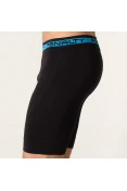 BERMUDA PENALTY SEAMLESS COMPRESSÃO PRO MASCULINA - Preto/azul