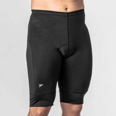 BERMUDA POKER CICLISTA ACOLCHOADA RUSH UV 50+ MASCULINA - Preto