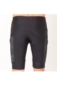 BERMUDA POKER CICLISTA LYCRA ACOLCHOADA RIDE II - Preto