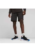 BERMUDA PUMA BMW MMS ESS FLEECE MASCULINA - Preto