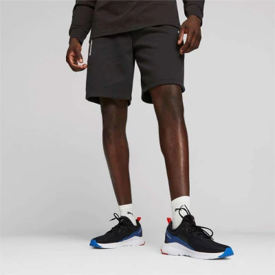 BERMUDA PUMA BMW MMS ESS FLEECE MASCULINA - Preto