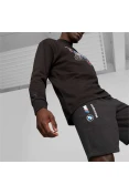 BERMUDA PUMA BMW MMS ESS FLEECE MASCULINA - Preto