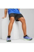 BERMUDA PUMA CORRIDA FAVORITE VELOCITY 7 MASCULINA - Preto