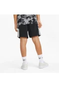 BERMUDA PUMA ESS+ CAMO SHORTS TR INFANTIL - Preto