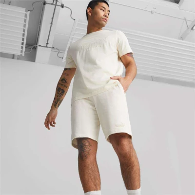 BERMUDA PUMA ESS ELEVATED PIQUE 9 MASCULINA - Bege