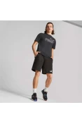 BERMUDA PUMA ESS ELEVATED PIQUE 9 MASCULINA - Preto