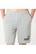BERMUDA PUMA ESS NO I SWEAT SHORTS 9' MASCULINA - Cinza BERMUDA PUMA ESS NO I SWEAT SHORTS 9' MASCULINA - Cinza