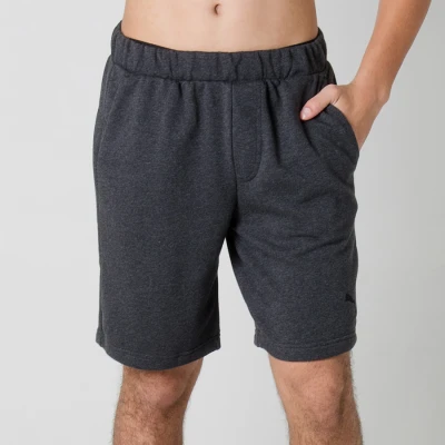 BERMUDA PUMA ESS SWEAT SHORTS 9 MASCULINA - Chumbo BERMUDA PUMA ESS SWEAT SHORTS 9 MASCULINA - Chumbo