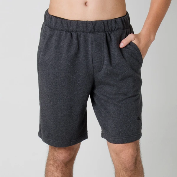 BERMUDA PUMA ESS SWEAT SHORTS 9 MASCULINA - Chumbo BERMUDA PUMA ESS SWEAT SHORTS 9 MASCULINA - Chumbo