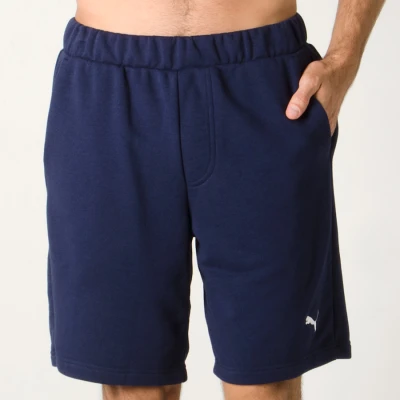 BERMUDA PUMA ESS SWEAT SHORTS 9 MASCULINA - Marinho BERMUDA PUMA ESS SWEAT SHORTS 9 MASCULINA - Marinho